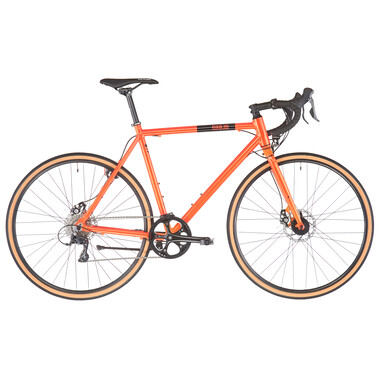 Bicicleta de paseo FIXIE INC. FLOATER RACE STREET DISC 8V Rojo/Naranja 0